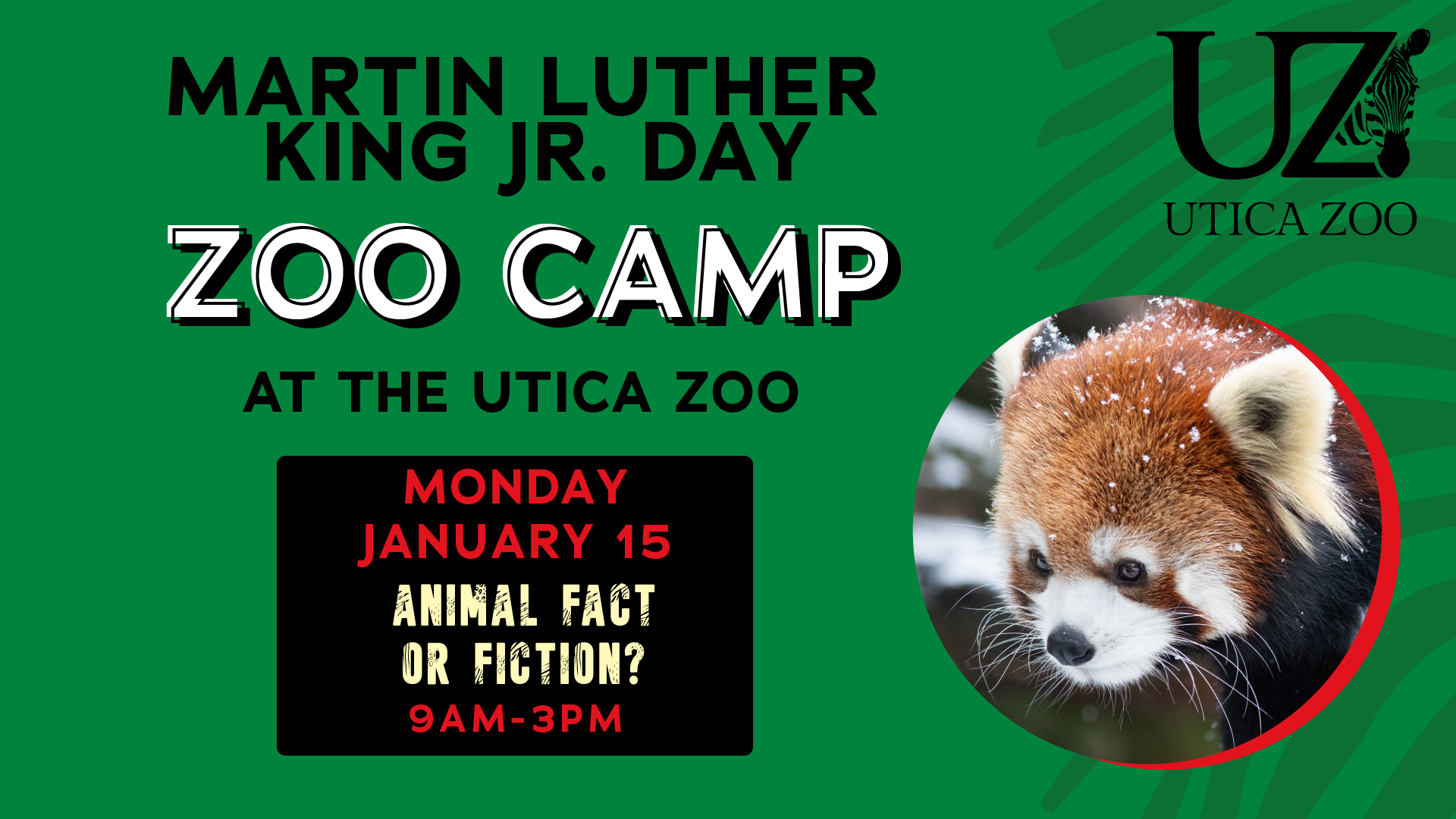 MLK Zoo Camp Slider Utica Zoo